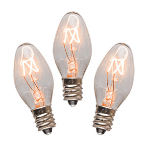 20-Watt Light Bulb - 3-pack - Orange