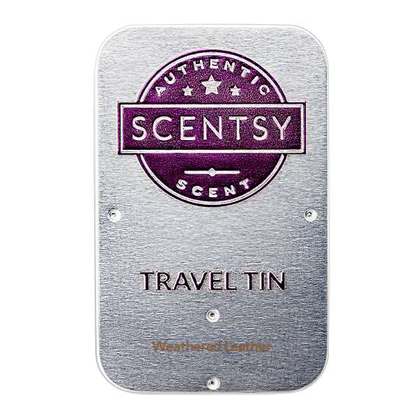 Weathered Leather Scentsy Travel Tin Scentsy Online Store