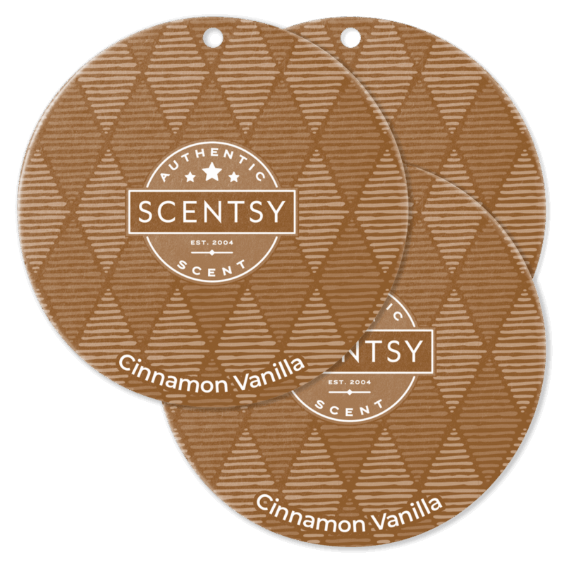 Cinnamon Vanilla Scent Circle 3-Pack