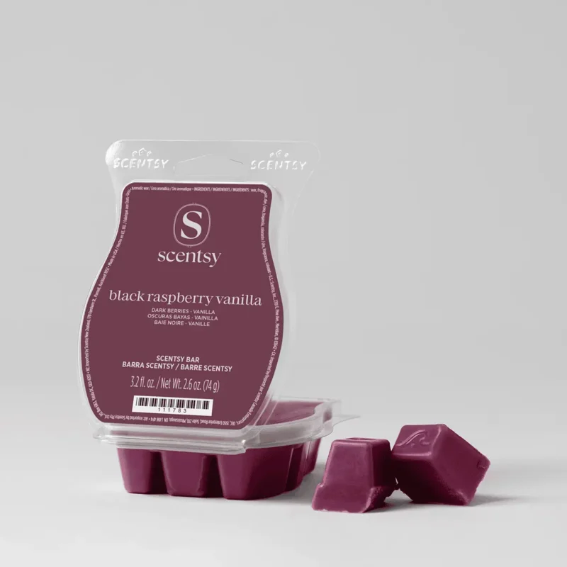 Black Raspberry Vanilla Scentsy Wax Bar