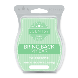 Marshmallow Mint Scentsy bar on sale now at getascent.com!