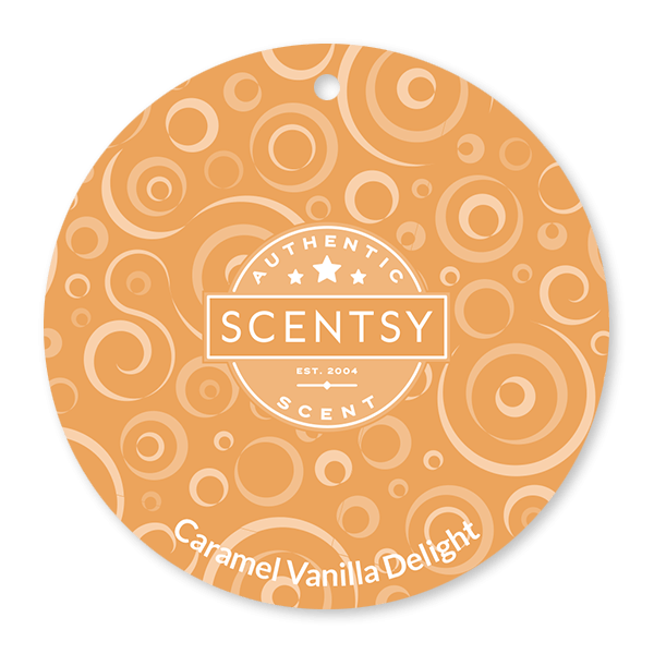 Caramel Vanilla Delight Scent Circle