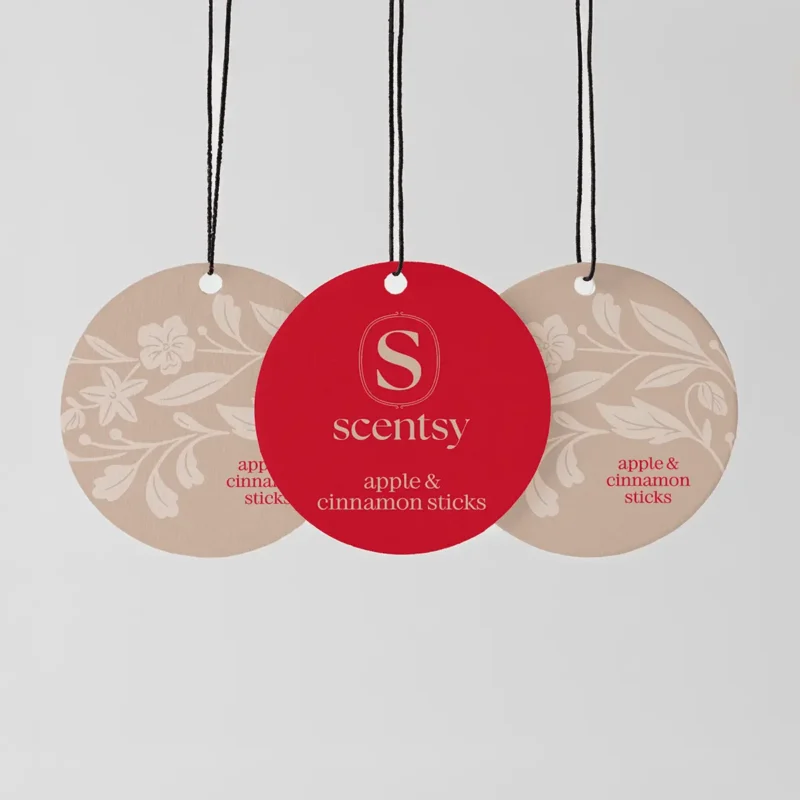 Apple & Cinnamon Sticks Scent Circle 3-Pack