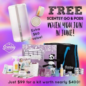 FREE Scentsy Go when you join getascent.com/join in June!