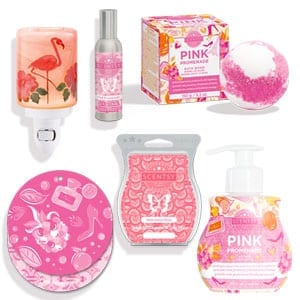 Scentsy's pink summertime collection for sale now at getascent.com!