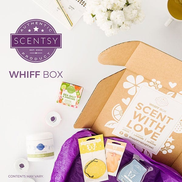 Buy a Scentsy Whiff Box at getascent.com today!