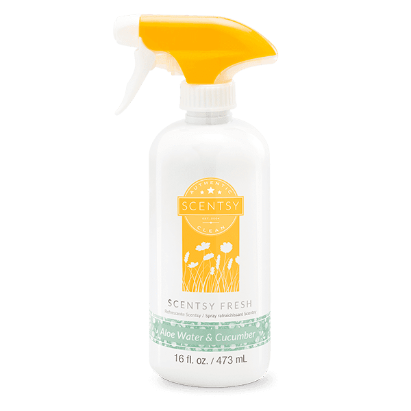 Aloe Water & Cucumber Scentsy Fresh Fabric Spray Scentsy Online Store