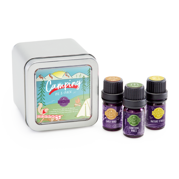 Shop Scentsy Camping Oil 3-Pack for sale NOW at getascent.com!