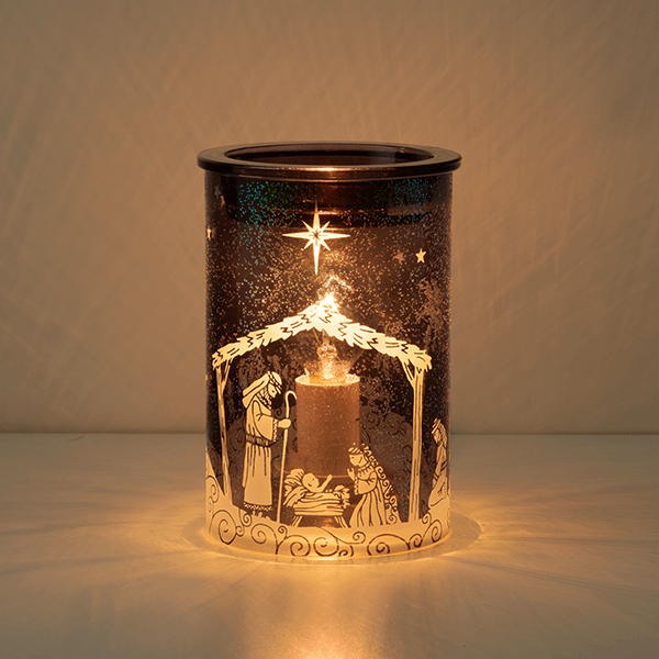 Nativity Scene Wax Warmer – The Canary's Nest Candle Company