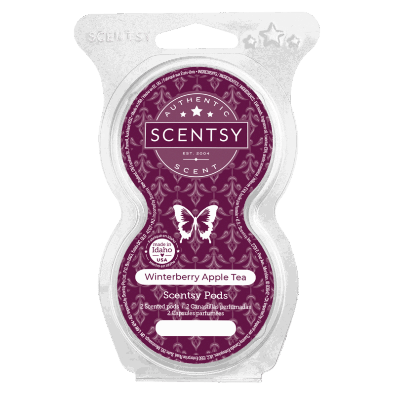 Winterberry Apple Tea Scentsy Pod Twin Pack