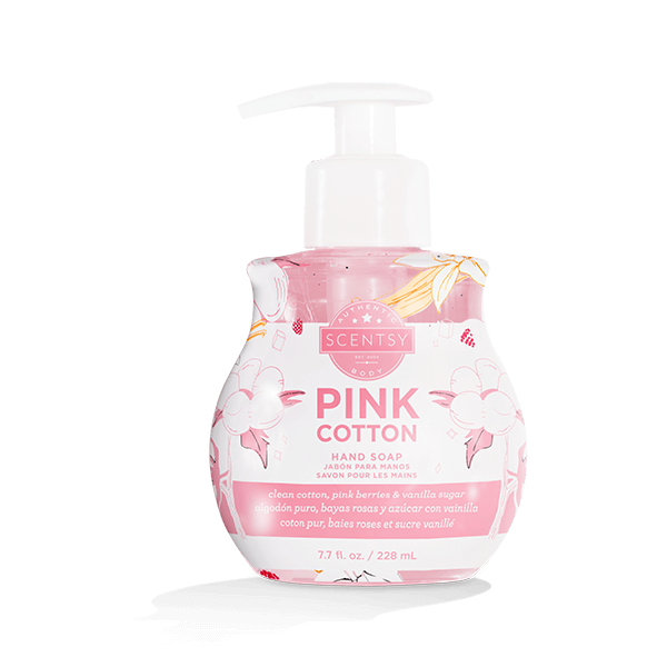 Pink Cotton Hand Soap