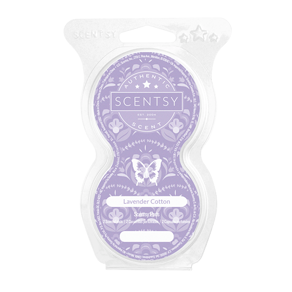 Lavender Cotton Scentsy Pod Twin Pack Scentsy Online Store