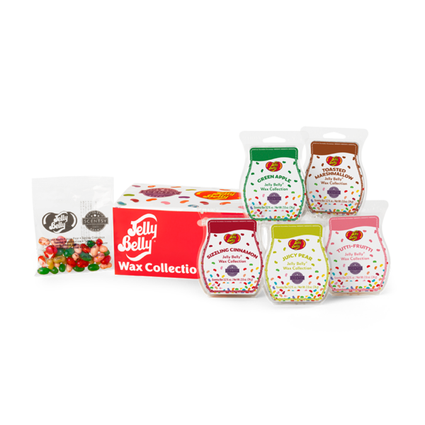 Get the Scentsy Jelly Belly wax collection for sale NOW at getascent.com!