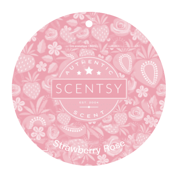 Strawberry Rose Scent Circle (February 2020) Scentsy Online Store