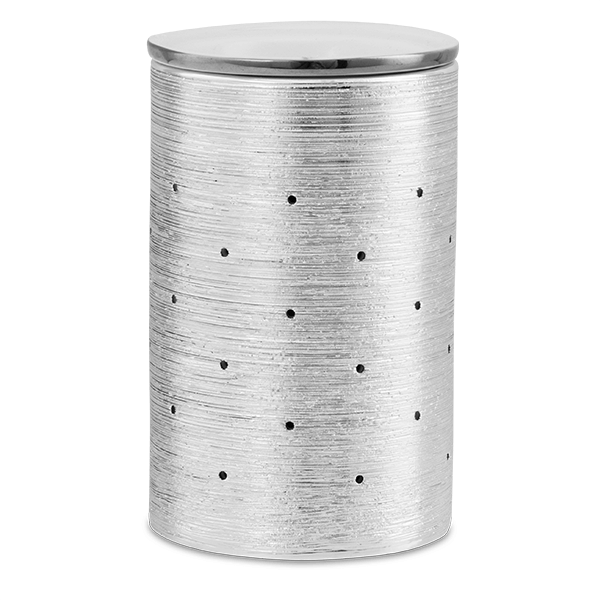 Etched Core Warmer - Silver (January 2021) | Scentsy Online Store