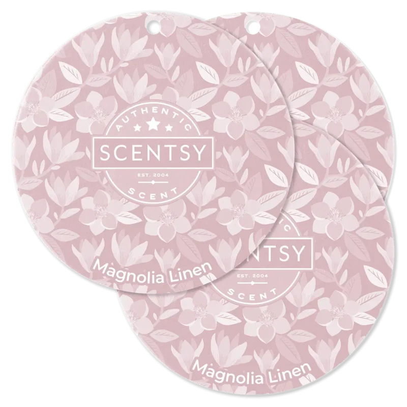 Magnolia Linen Scent Circle 3-Pack