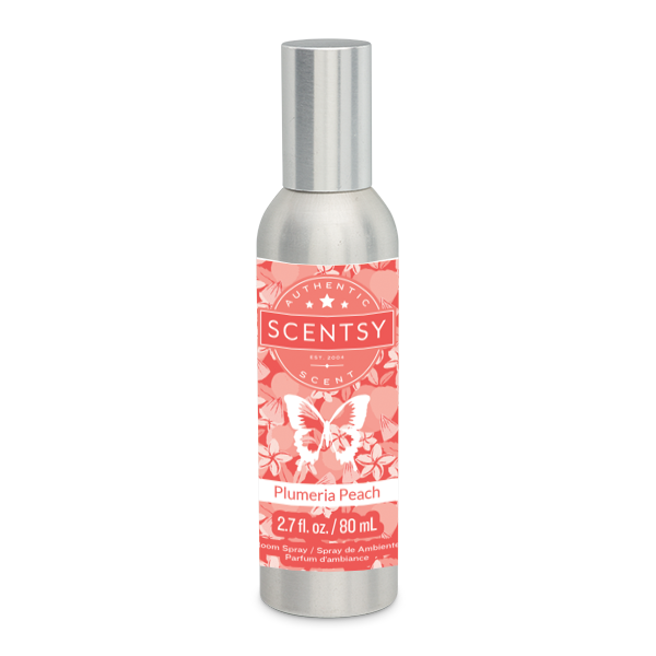 Plumeria Peach Room Spray Scentsy Online Store