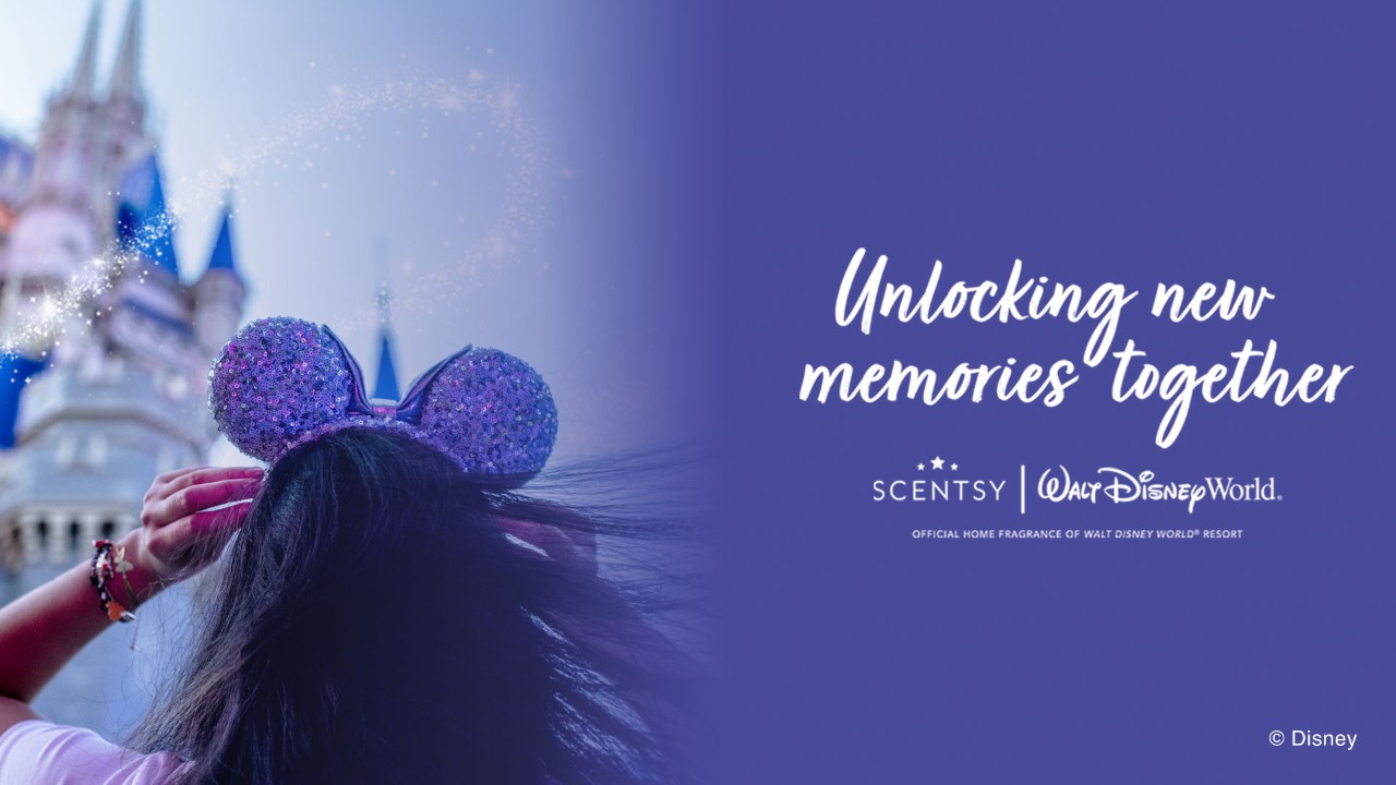 Scentsy is now the official home fragrance of Walt Disney World Resort!