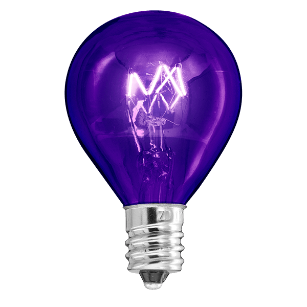 25 Watt Scentsy Light Bulbs Purple – 3 Pack