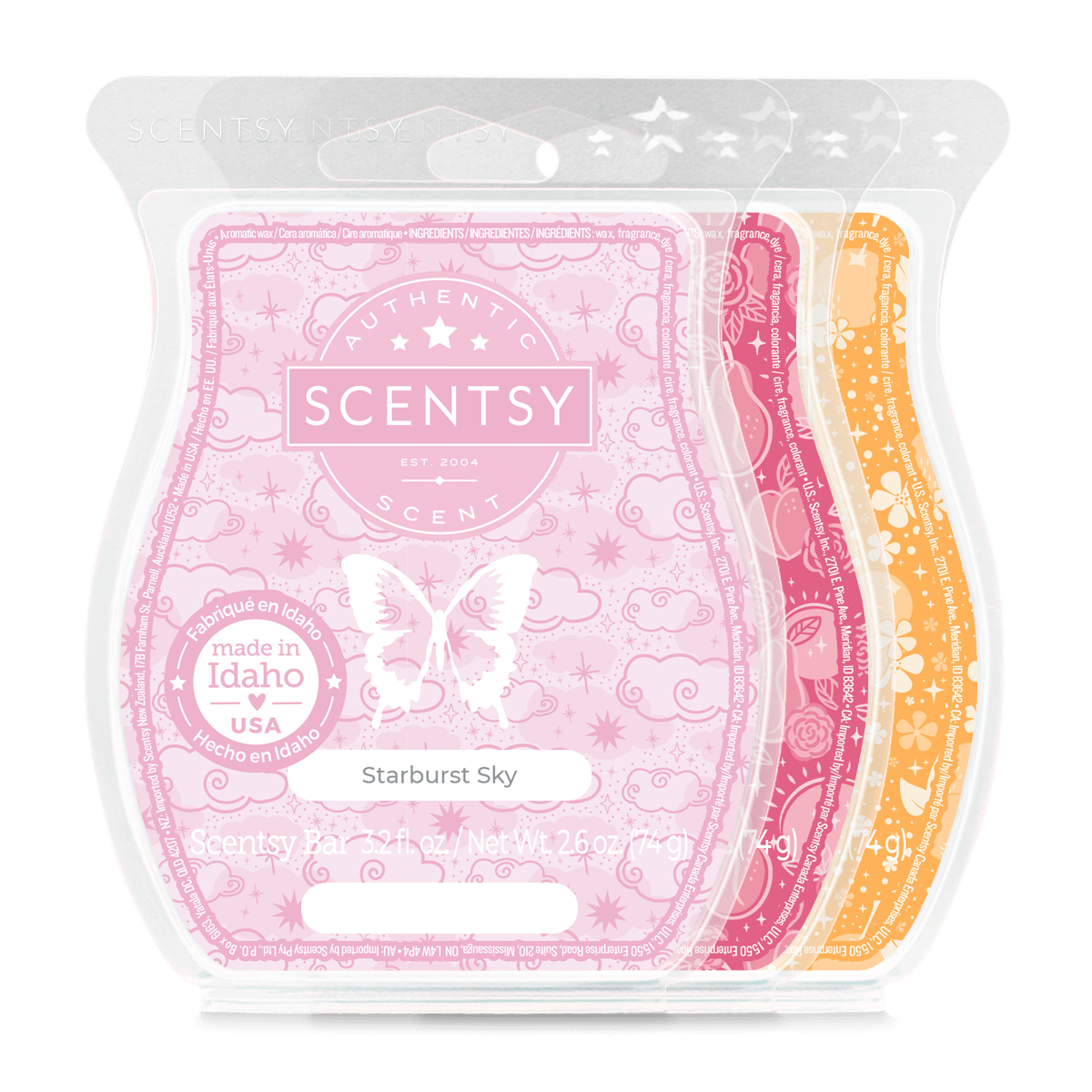 Scented Wax Bar Clementine Shine