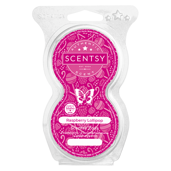 Raspberry Lollipop Scentsy Pod Twin Pack Scentsy Online Store