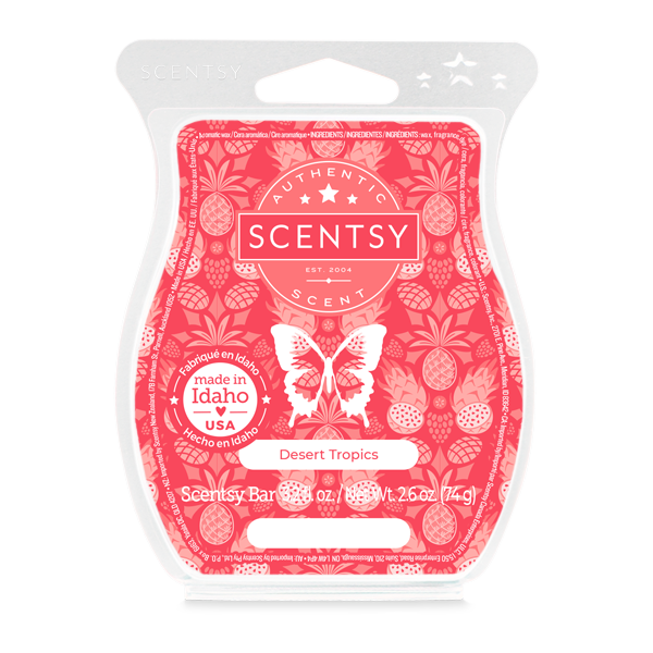 Desert Tropics Scentsy Wax Bar (July 2022)