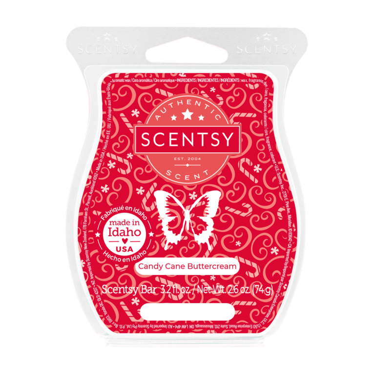 Candy Cane Buttercream Scentsy Wax Bar Scentsy Online Store