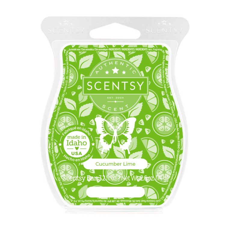 Cucumber Lime Scentsy Wax Bar Scentsy Online Store