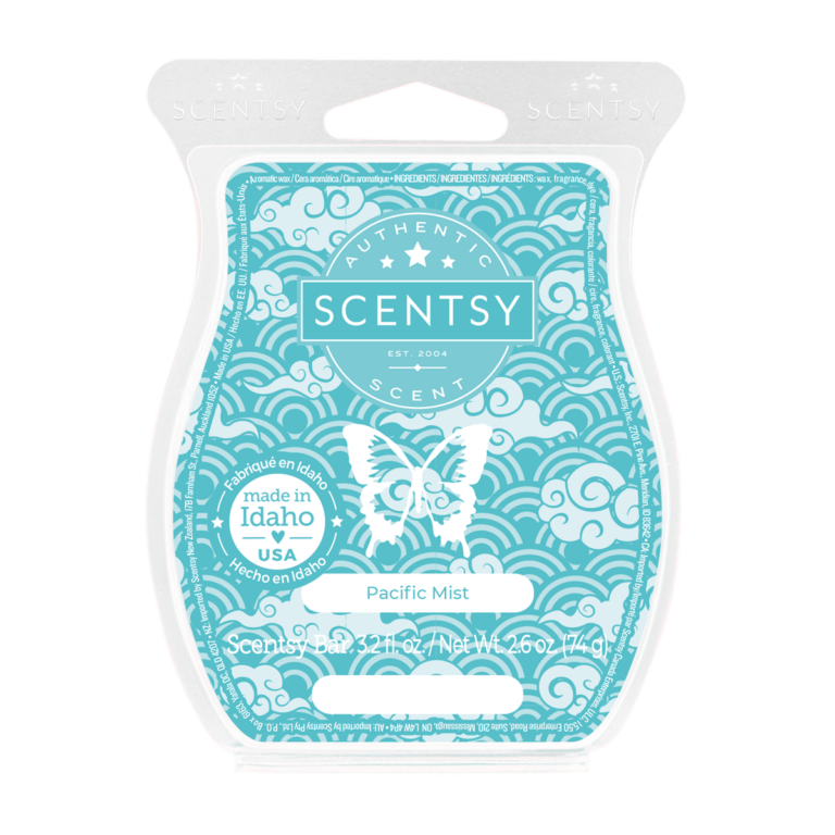 Pacific Mist Scentsy Wax Bar (June 2023) Scentsy Online Store