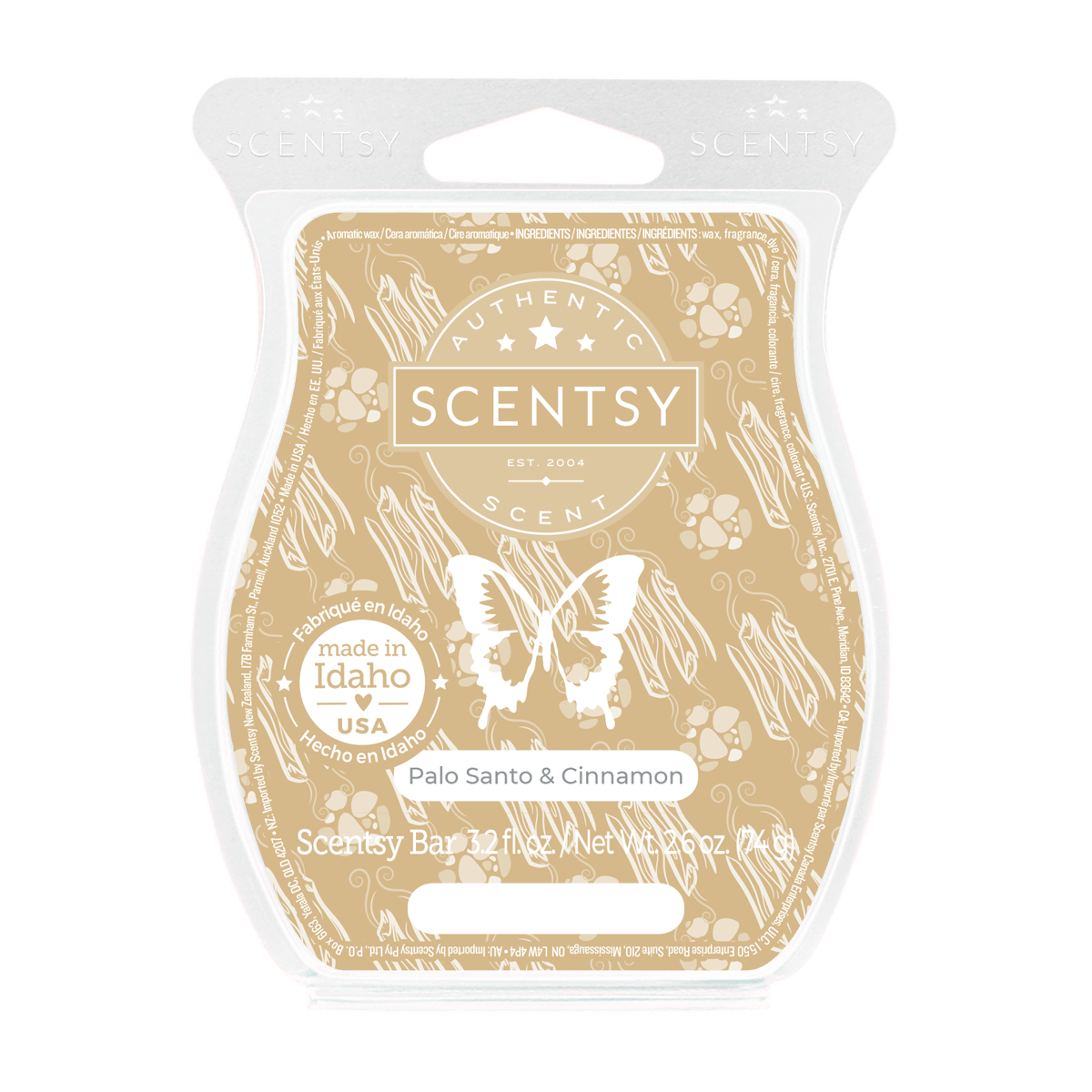 Palo Santo & Cinnamon Scentsy Wax Bar Scentsy Online Store