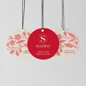 Candy Cane Buttercream Scent Circle 3-Pack