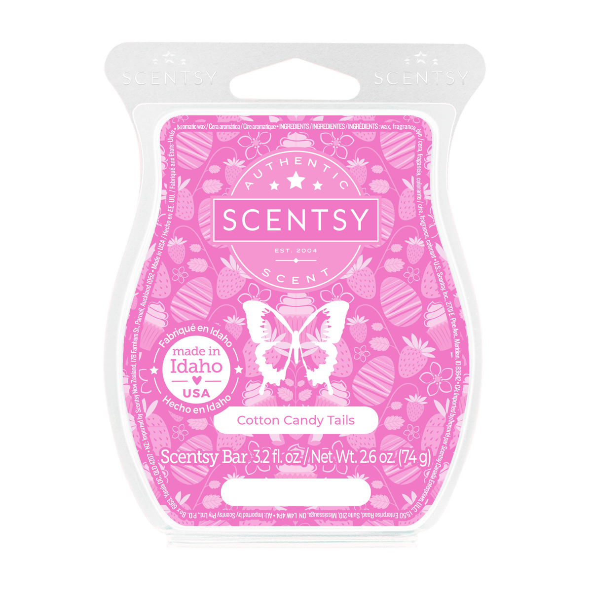 Cotton Candy Tails Scentsy Wax Bar (March 2024) Scentsy Online Store