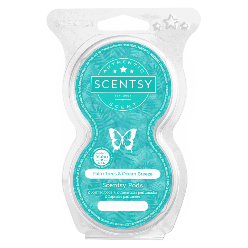 Palm Trees & Ocean Breeze Scentsy Pod Twin Pack