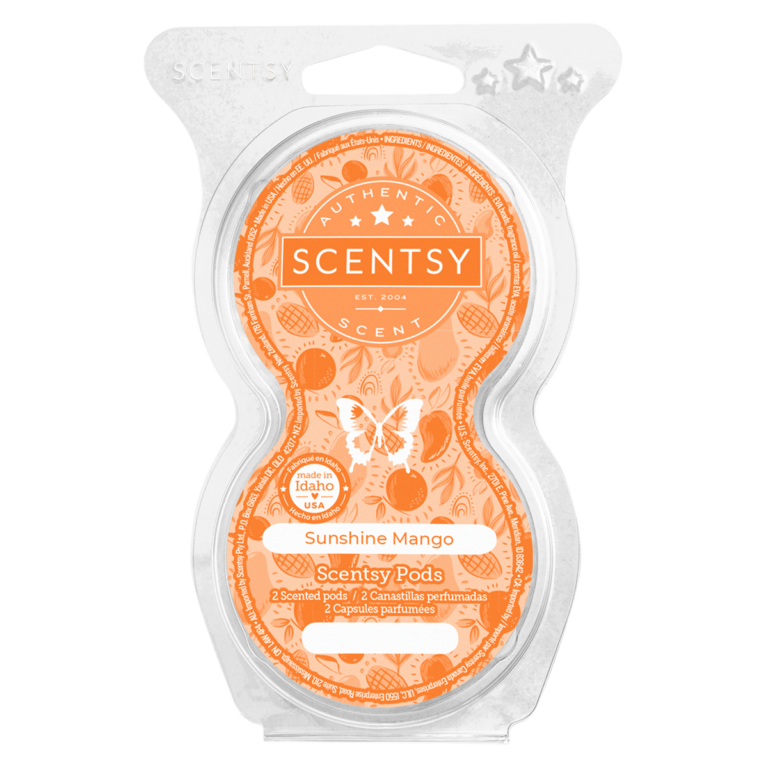 Sunshine Mango Scentsy Pod Twin Pack (April 2024) Scentsy Online Store