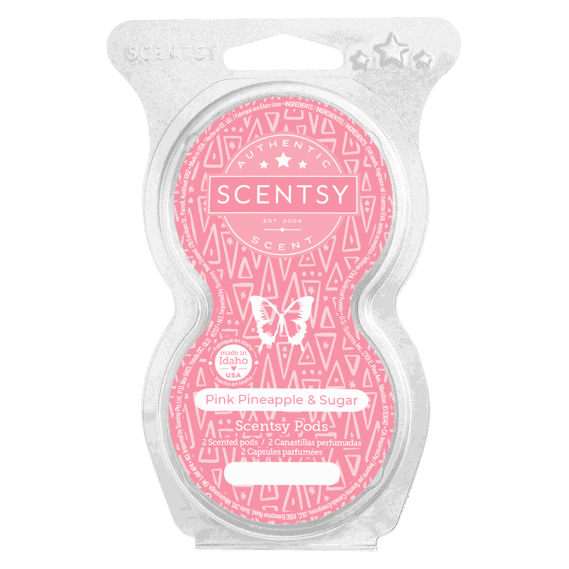 Pink Pineapple & Sugar Scentsy Pod Twin Pack