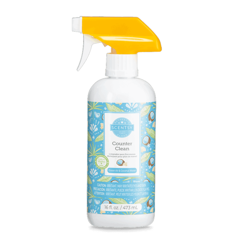 Ocean Air & Coconut Water Counter Clean