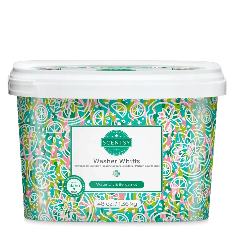 Water Lily & Bergamot Washer Whiffs Tub