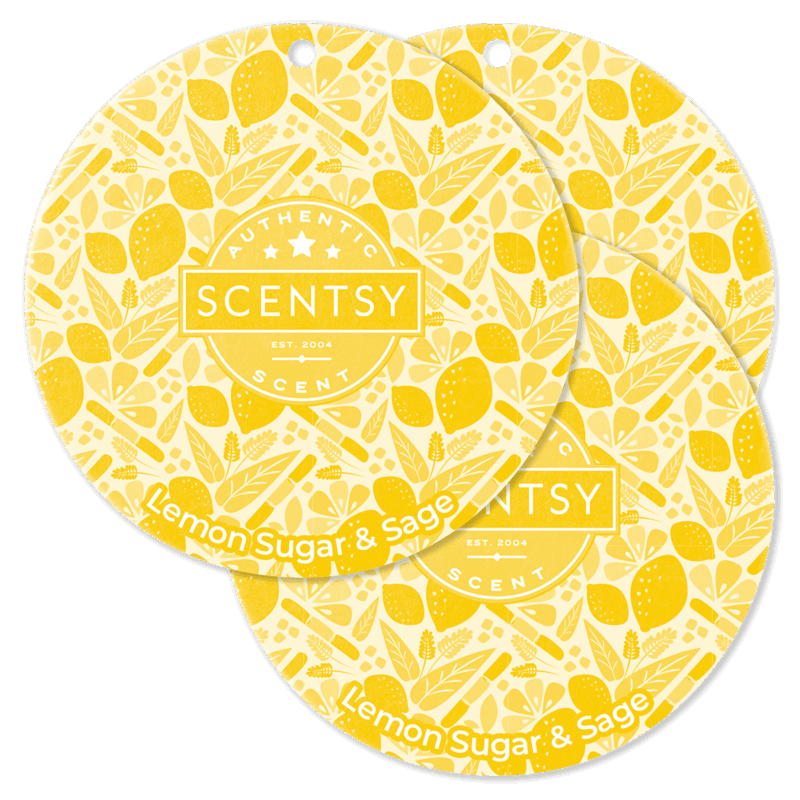 Lemon Sugar & Sage Scent Circle 3-Pack