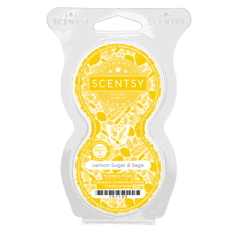 Lemon Sugar & Sage Scentsy Pod Twin Pack