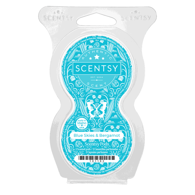 Blue Skies & Bergamot Scentsy Pod Twin Pack