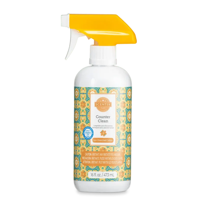 Sun-Drenched Cotton Counter Clean