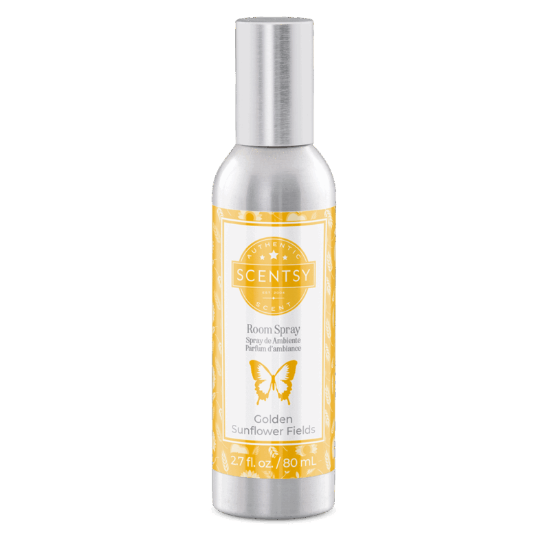 Golden Sunflower Fields Room Spray