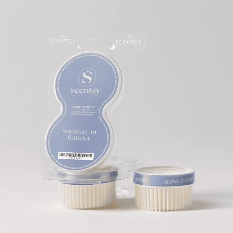 Snowed-In Flannel Scentsy Pod Twin Pack