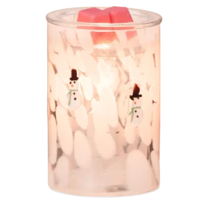 Snowman – Confetti Glass Warmer