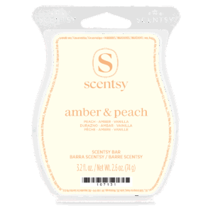 Amber & Peach Scentsy Wax Bar (January 2026)