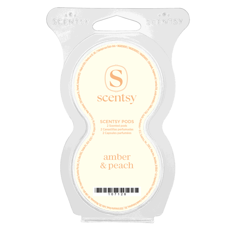 Amber & Peach Scentsy Pod Twin Pack (January 2026)