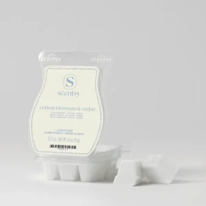 Cotton Blossom & Cedar Scentsy Wax Bar