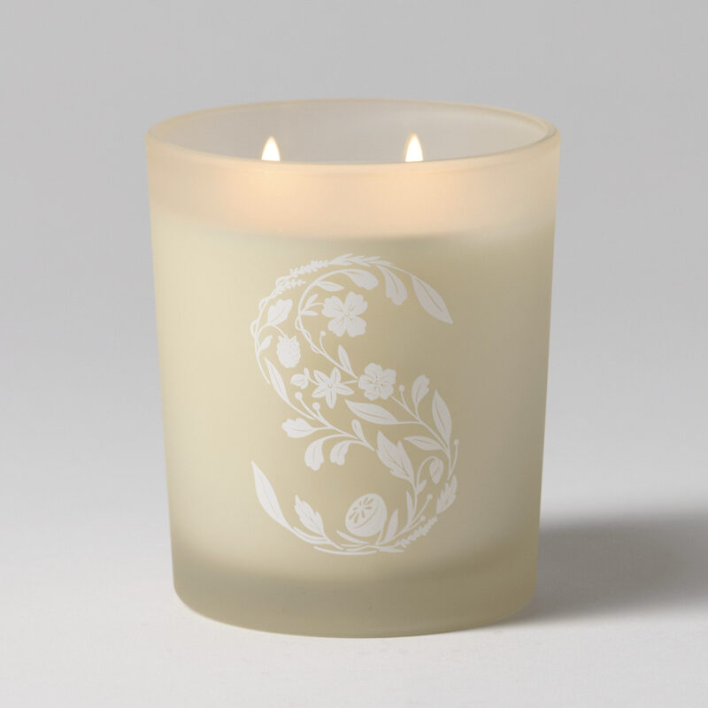 Candy Cane Buttercream Scented Candle