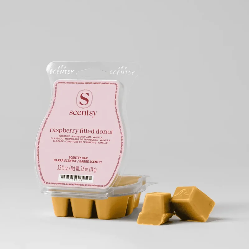 Raspberry Filled Donut Scentsy Wax Bar