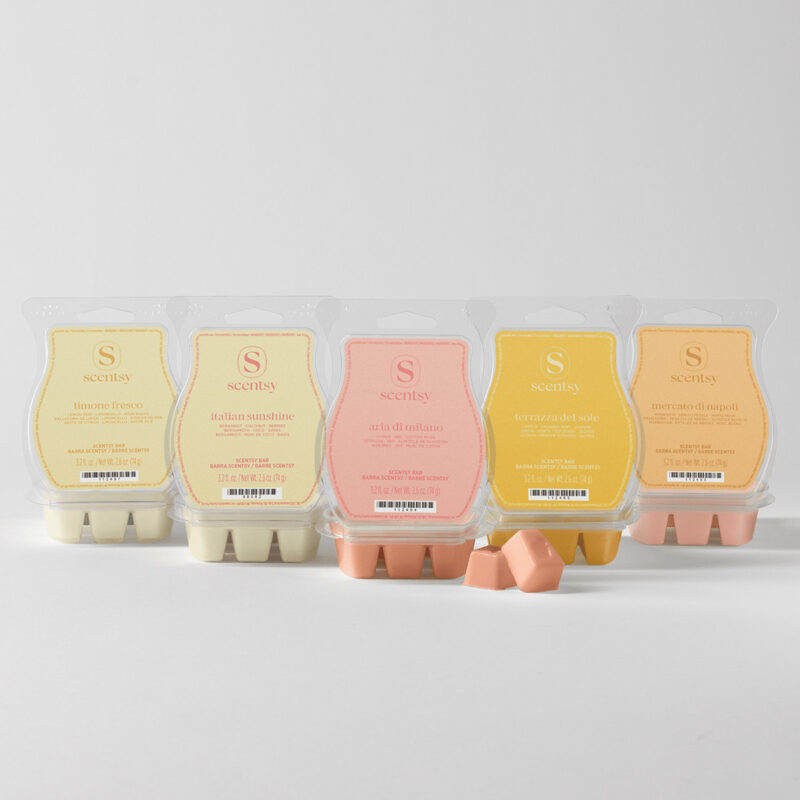 Italian Summer Scentsy Wax Bar 5-Pack